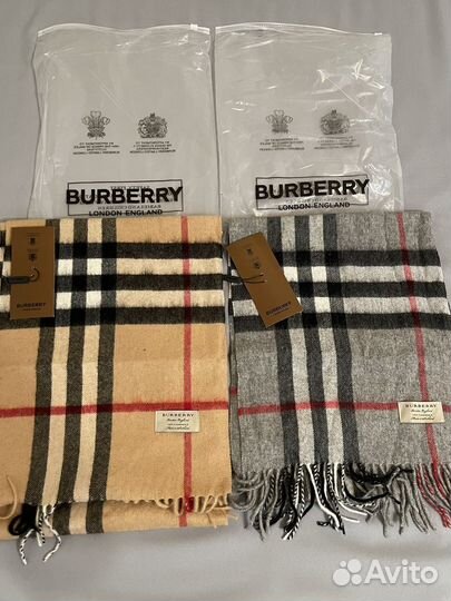 Шарф burberry кашемир