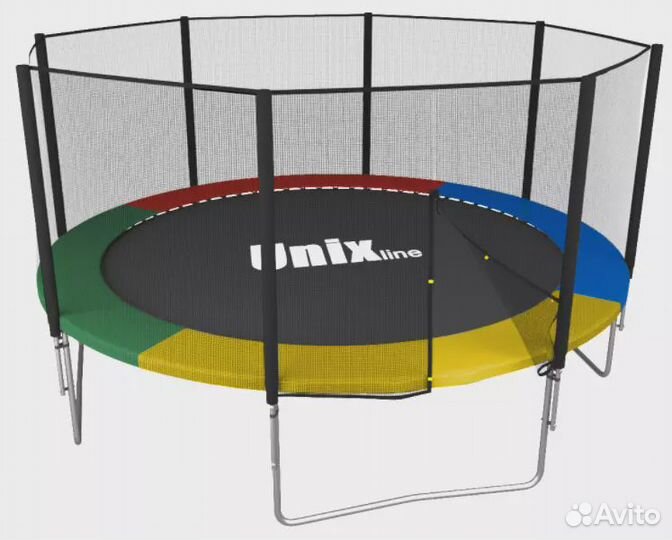 Батут unix line Simple 12 ft Color (outside)