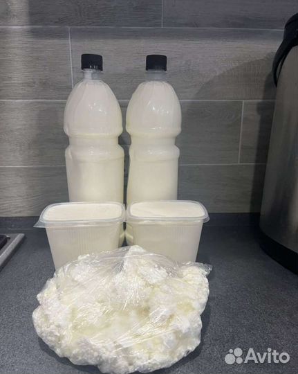 Молоко домашнее