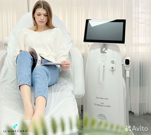 Диодный лазер для эпиляции Lumines Макс-Про 2000 Вт