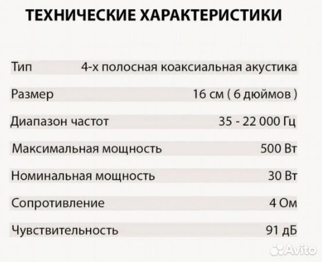 Коаксиальные динамики 16 см новые