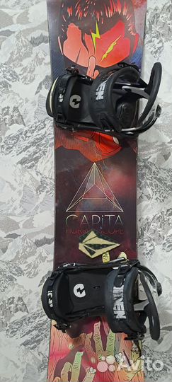 Сноуборд Capita HorrorScope 155cm+крепления Nitro