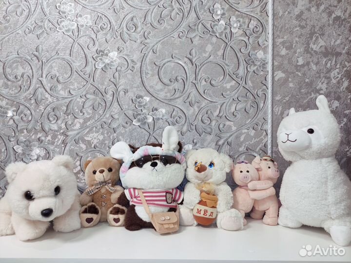 Мягкие игрушки пакетом / отличное состояние