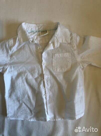 Рубашка на мальчика новая(1-1,5 года)
