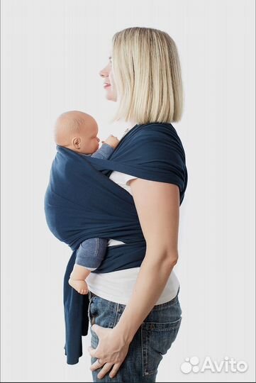 Слинг шарф длинный трикотажный