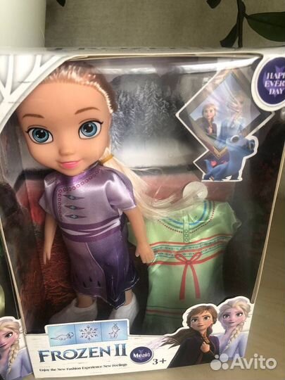 Кукла холодное сердце,Анна,Эльза