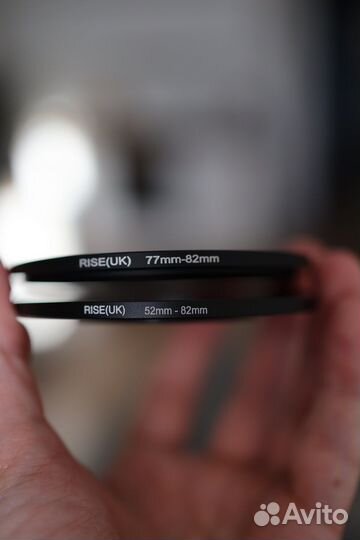 Переходные кольца для фильтров 52-82 mm 77-82 mm