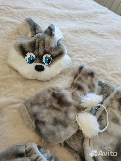 Новогодний костюм зайки