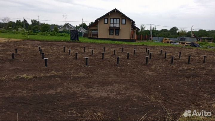 Винтовые сваи под ключ