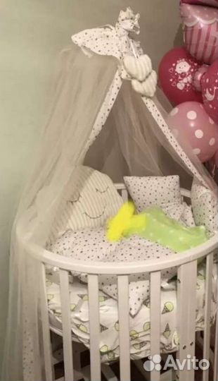 Балдахин на детскую кроватку