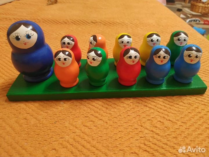 Матрешка деревянная