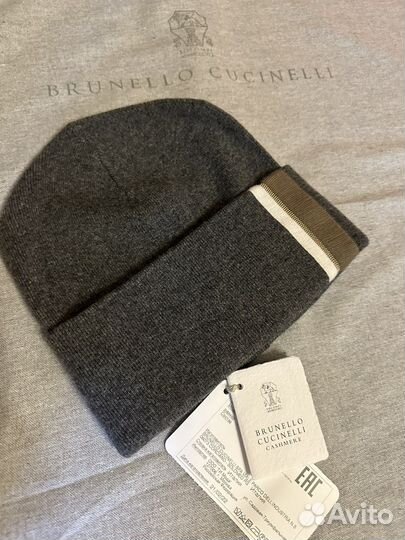 Новая Brunello Cucinelli шапочка оригинал
