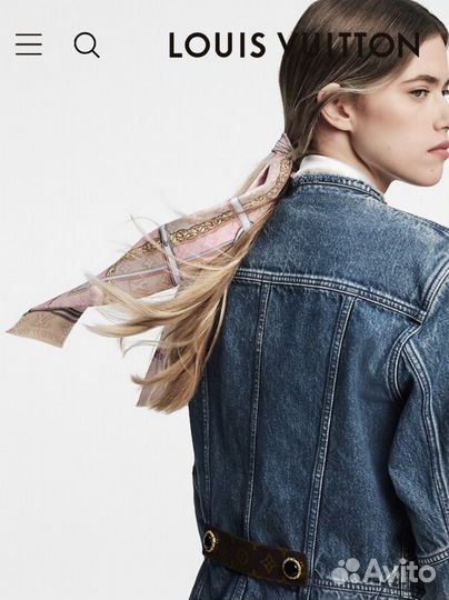 Шелковая лента Louis Vuitton (оригинал)