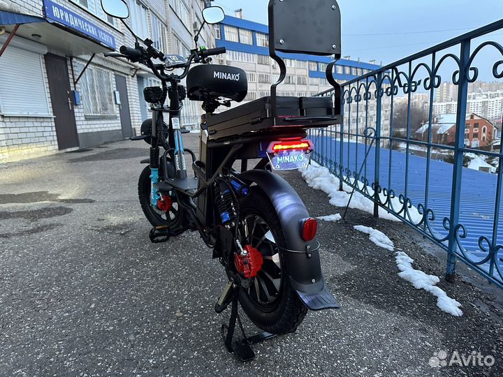 Электровелосипед Минако Монстр Про 2025.Улучшенный
