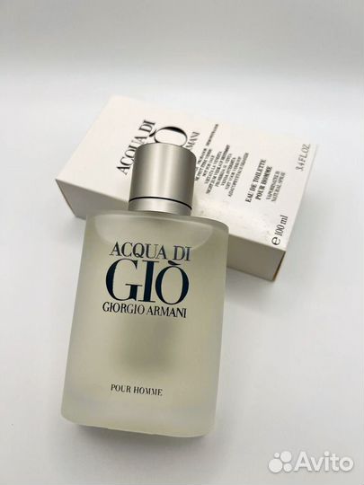 Acqua di Gio Giorgio Armani 100мл тестер