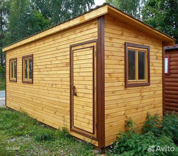 Бытовка утепленная 2.5х6