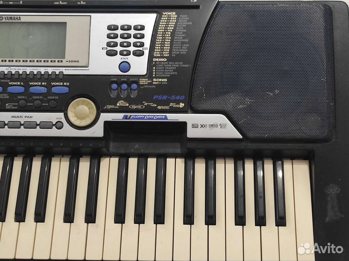 Синтезатор yamaha PSR540