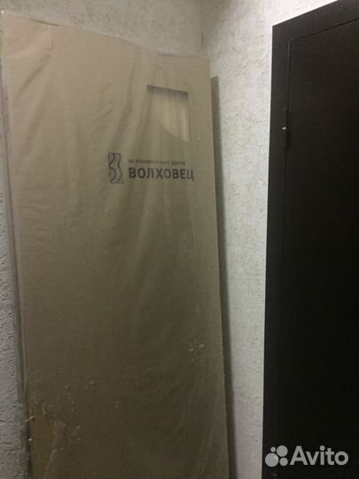 Дверное полотно, два новых в упаковке, 