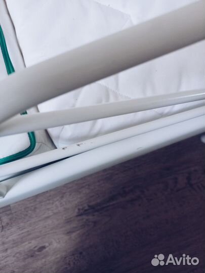 Детская раздвижная кровать Икея Миннен + матрас