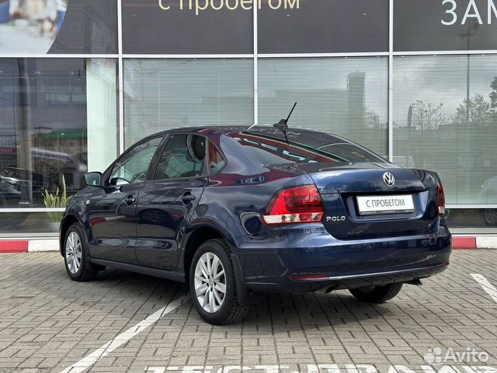 Volkswagen Polo 1.6 AT, 2017, 79 427 км