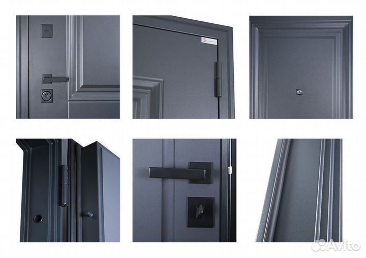 Дверь Ювентус Графит