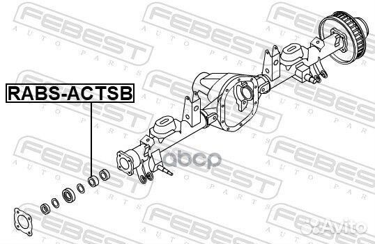 Кольцо ABS rabs-actsb rabs-actsb Febest