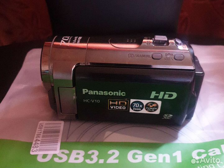 Видеокамера panasonic HC-V10EE