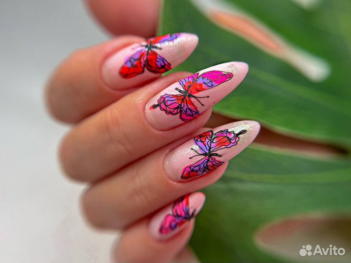 Маникюр, Наращивание ногтей