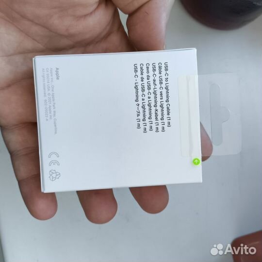 Кабель apple lightning usb c оригинал