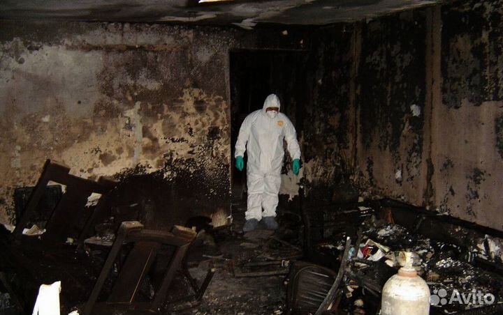 Уборка после трупа пожара смерти дезинфекция