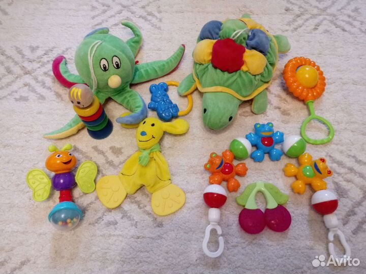 Игрушки развивающие для малышей 0+ от 50р