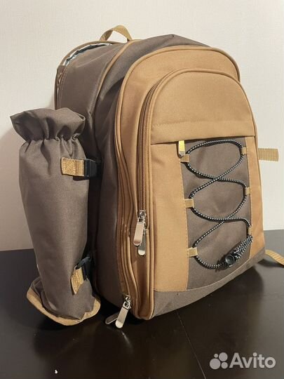 Набор для пикника в рюкзаке/посуда, плед