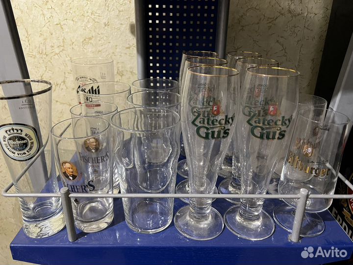 Пивные кружки и бокалы