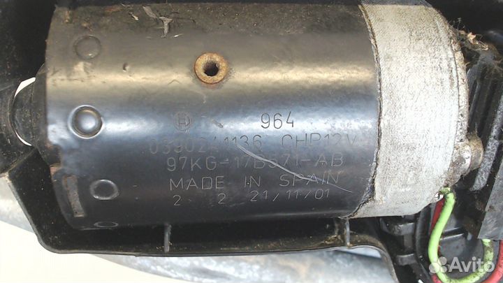 Механизм стеклоочистителя Ford Ka, 2001