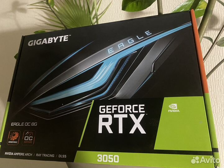 Видеокарта RTX 3050 OC 8gb