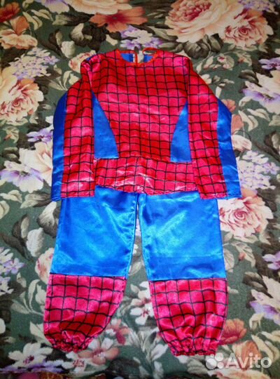 Новогодний костюм человек паук для мальчика