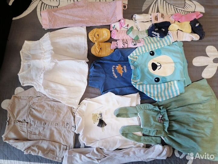 Детские вещи пакетом на девочку 74 - 86