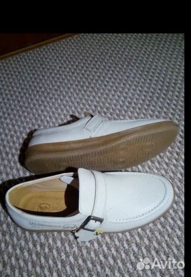 Люферы мужские из натуральной кожи