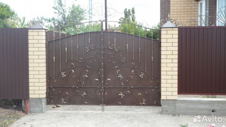 Металлические двери ворота