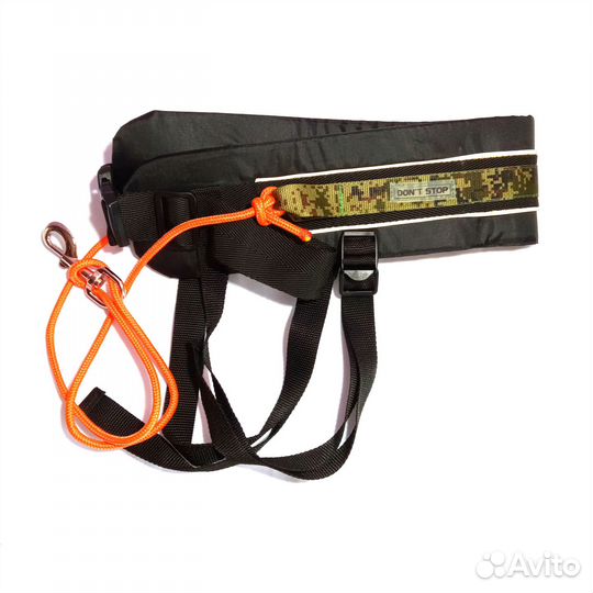 Пояс для каникросса, бега с собакой на лыжах