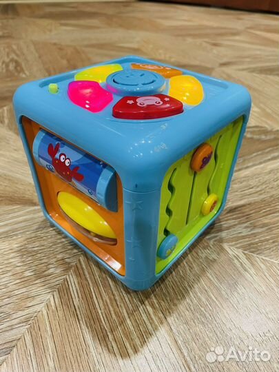 Кубик детский развивающий электронный
