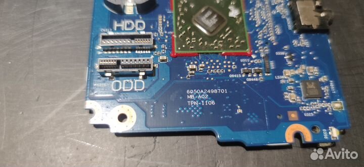 Материнская плата на HP CQ58