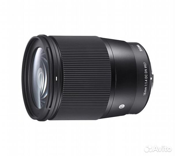Объектив Sigma AF 16mm f/1.4 DC DN Contemporary Ca