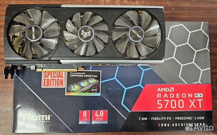 Видеокарта Sapphire Nitro+ RX 5700 XT SE (special