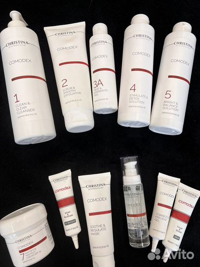 Набор косметики проф Kchistina для чистки лица