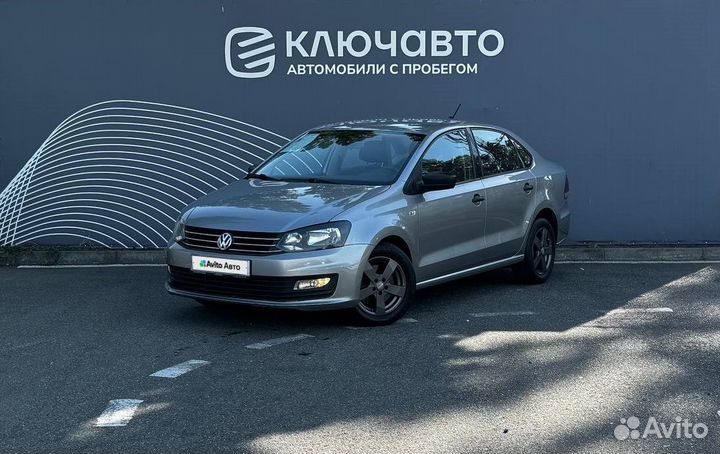 Volkswagen Polo 1.6 AT, 2019, 136 276 км