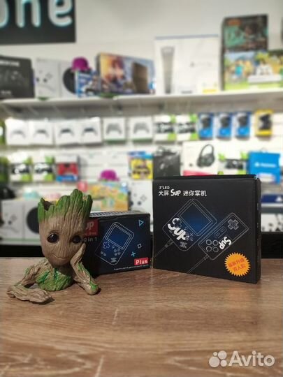 Портативная Dendy 450 игр + наушники Monster Beats