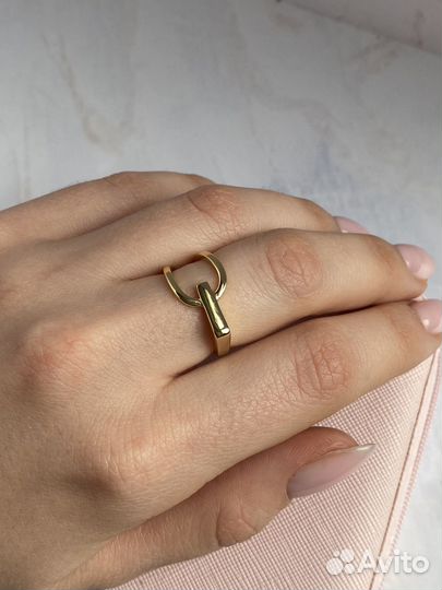 Кольцо в стиле poison drop регулируемый размер