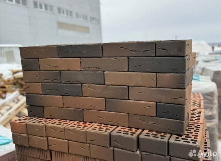 Кирпич облицовочный одинарный VolgaBrick