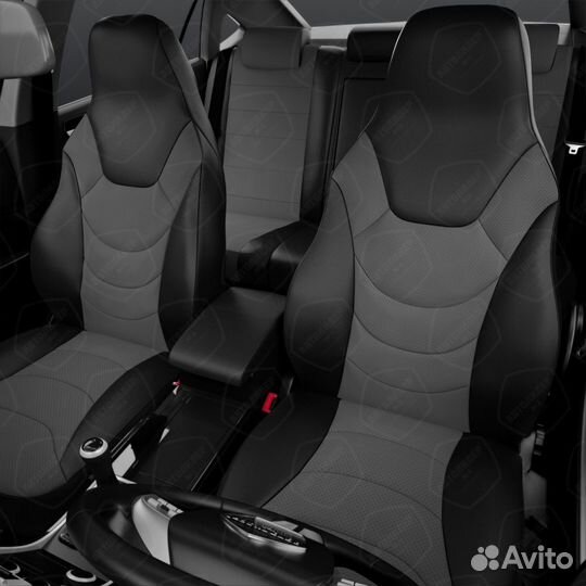 Авточехлы универсальные экокожа